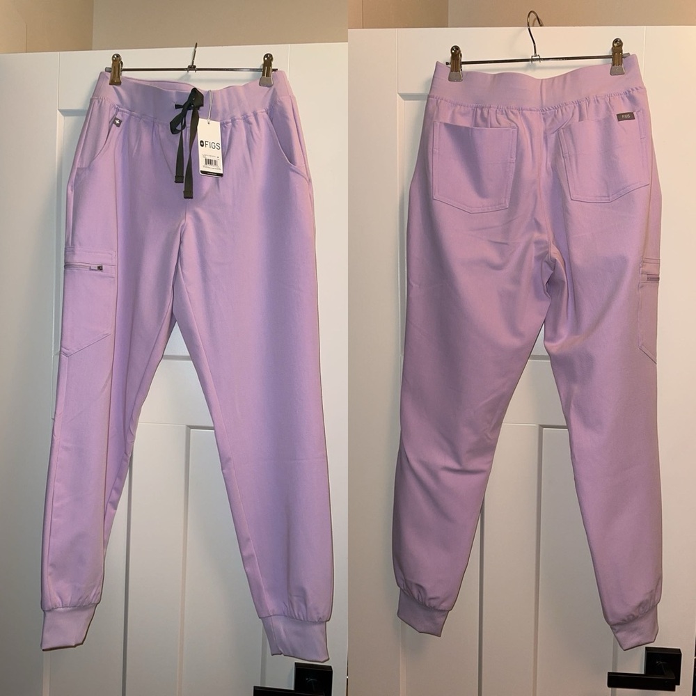 Figs Zamora Jogger Scrub Pants Limited Edition - Lavender Haze.